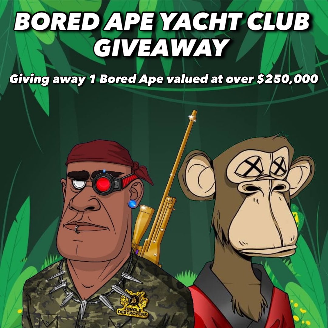 ArtNOPEofficial's tweet photo. CANT WAIT TO SEE WHO WON #BAYC 🙏🤑

#AngryApesUnited #JungleDestroyers @angryapesunited #NFT #NFTgame https://t.co/1zuacsVCVk