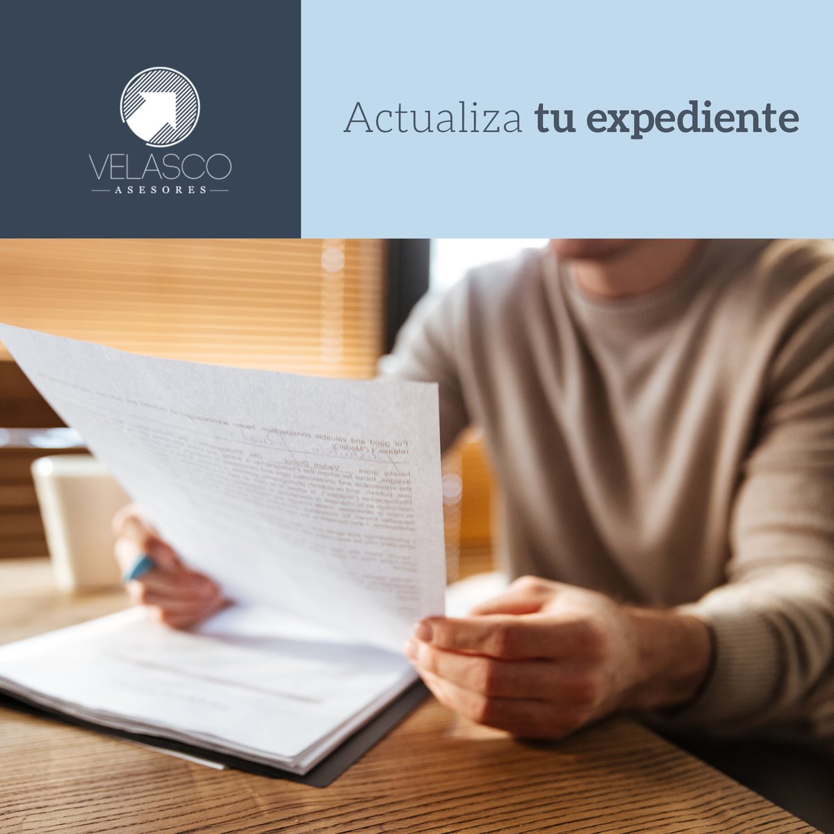 VelascoAsesor's tweet photo. Si realizas un cambio de domicilio fiscal, envía a tu agente el documento de ese trámite para tener al día tu expediente https://t.co/UftJYIflbl