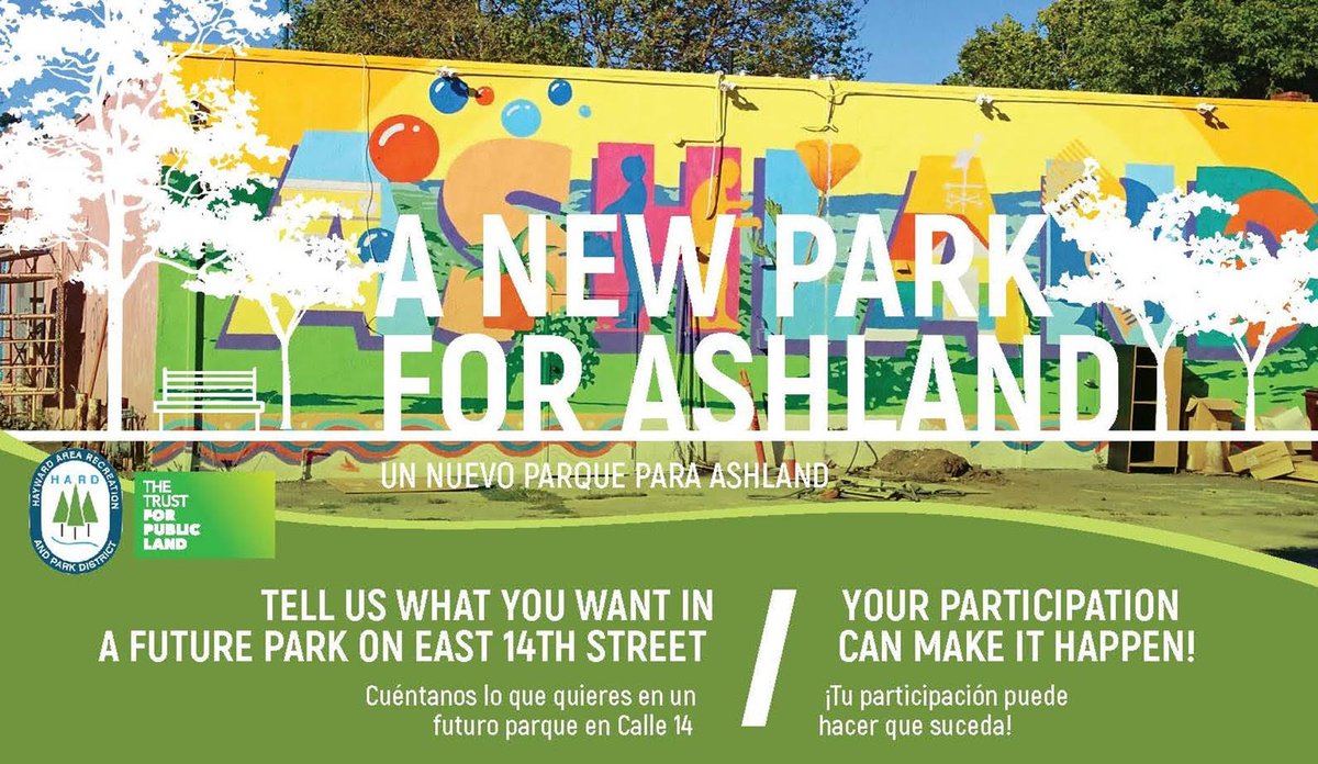 AC_DSAL's tweet image. Happy New Year Ashland community, 

Please join us in designing a new park area on E 14th Street this Thursday, January 6, from 6:00 pm – 7:30 pm!

Sign up here: 
us02web.zoom.us/meeting/regist…

We can't wait to see you there!