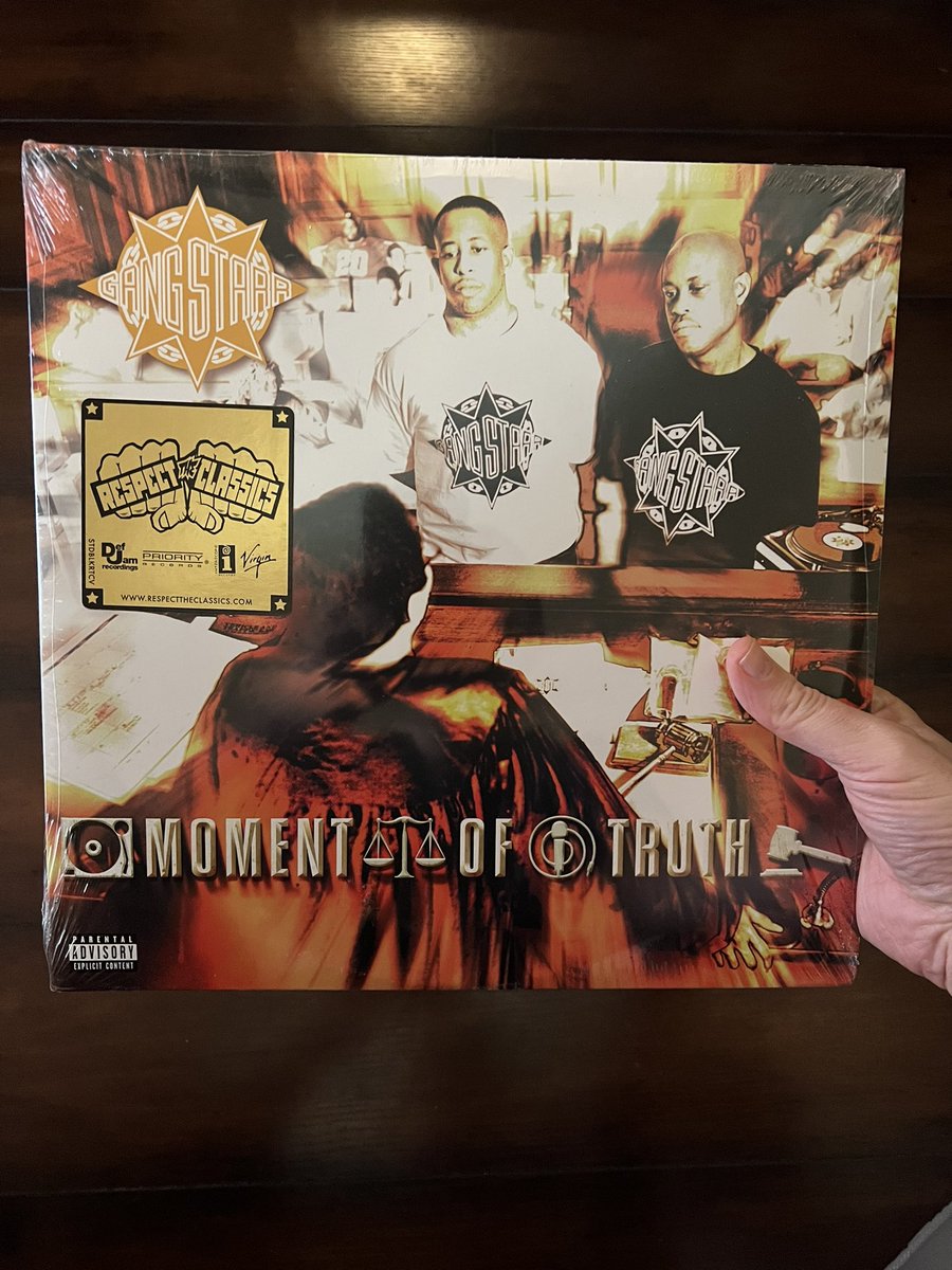SorenBaker's tweet photo. I have and love so much music. What are your thoughts on this one? S/O Guru and @REALDJPREMIER. #ILoveRap #DigginInMyCrates https://t.co/s5KyEE5Vm4