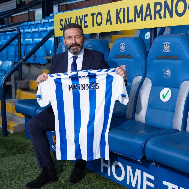 KilmarnockFC's tweet photo. "I know the full potential of Kilmarnock. 

"I think getting the connection with the fans will be vitally important."