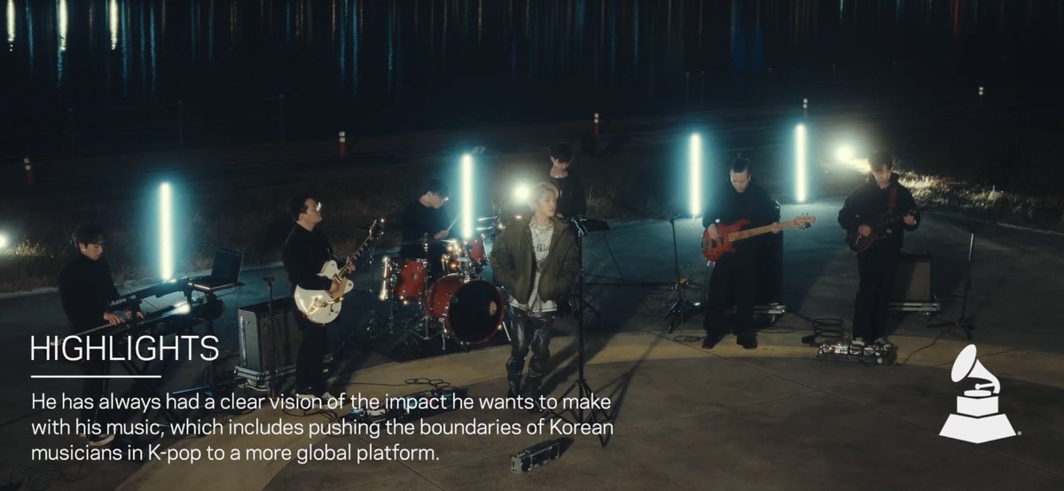 hanbinblaze's tweet photo. "Hanbin has always had a clear vision of the impact he wants to make with his music, which includes pushing the boundaries of Korean musicians in K-pop to a more global platform."

I'm so proud of you, Hanbin! 🥺

B.I On GRAMMYs Global Spin
#GlobalArtistBI #HANBIN  
@shxx131bi131 https://t.co/2CAikC3LD2