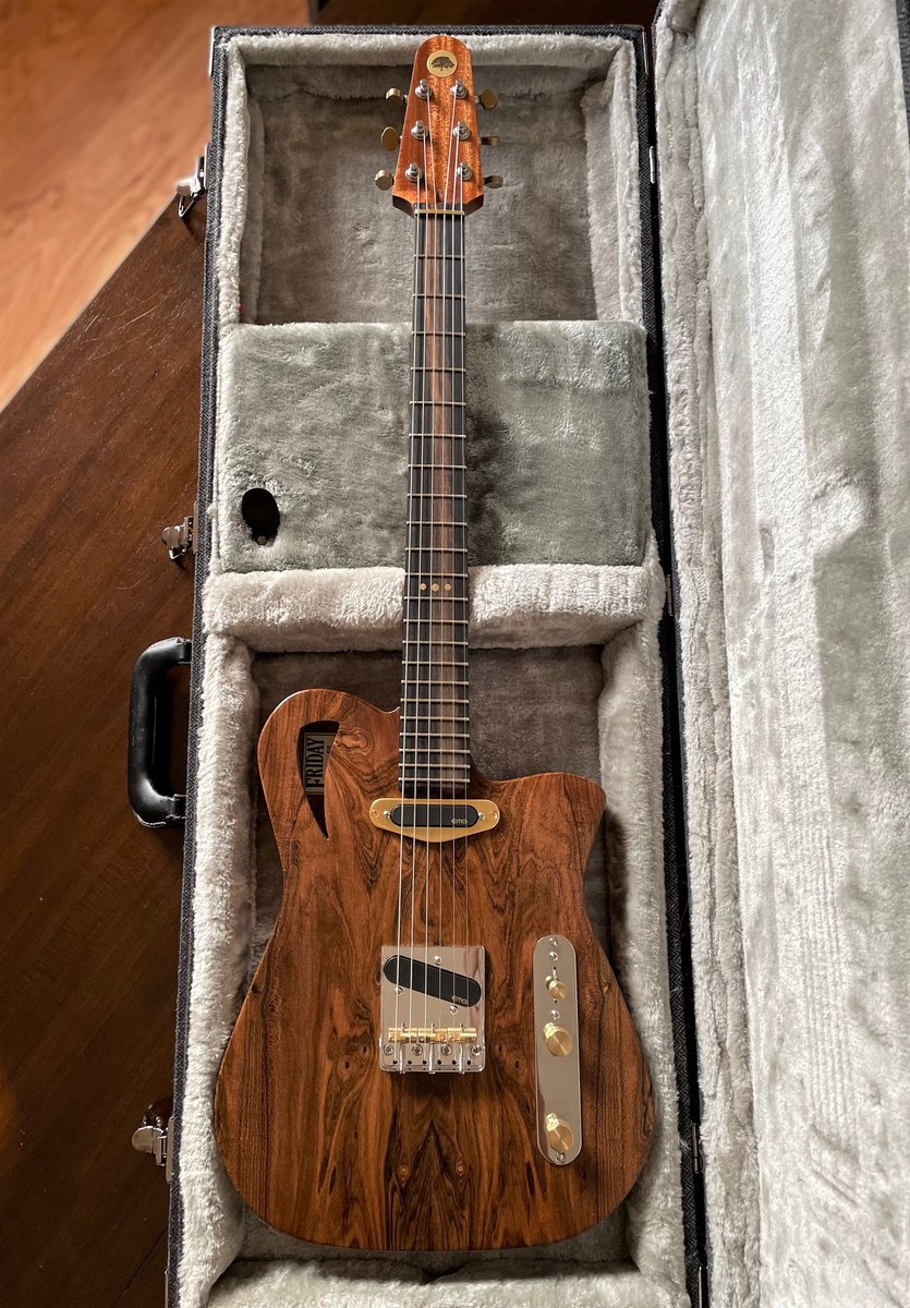 ZachAFriday's tweet photo. Finished up my latest build just in time for the first #TeleTuesday of 22. Time to start the next project! https://t.co/osH2SI87zf