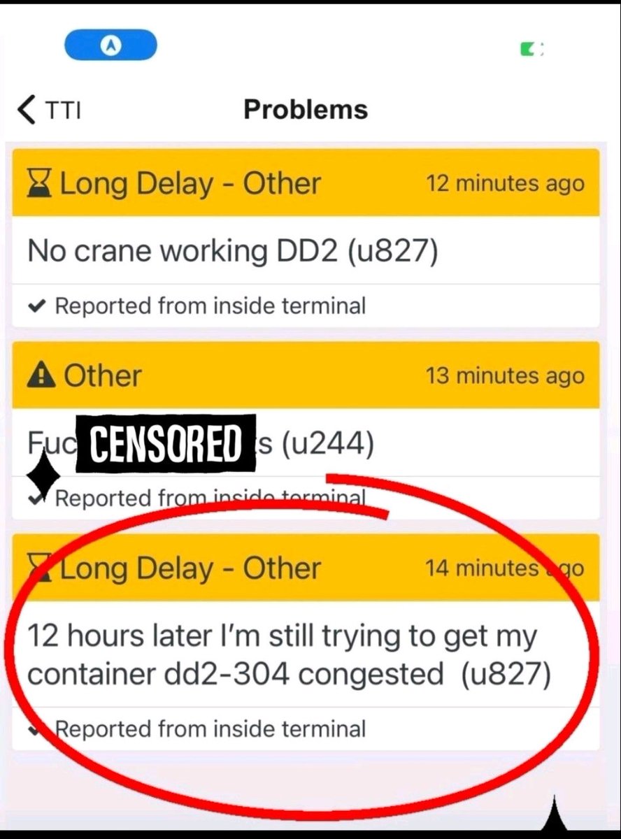 FlashQapp's tweet photo. 3/01/2022 This is a #truestory shared by trucker at the #PortOfLosAngeles we can solve this overnight. #PortCongestion #PortOfLA #POLA #containers #shipping https://t.co/SwlLTBhFsw