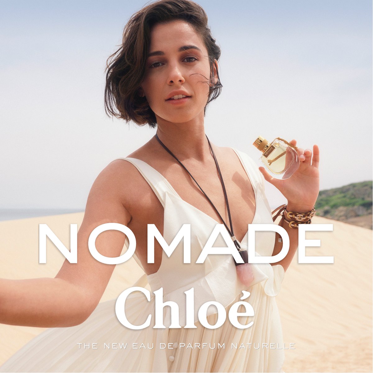 I am very excited to announce that I will be the new face of the new @Chloefashion Nomade fragrance. The fragrance will be launched on Feb 1st 2022. #chloenomade