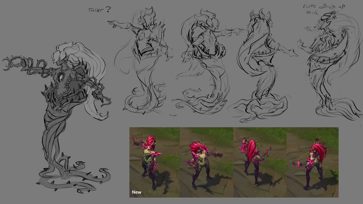 JoelT_Art's tweet photo. Zyra League of Legends fan redesign I created as part of a uni project. 2-week limit. 
-
#LeagueOfLegends #Zyra #splashart #conceptart #Gameart https://t.co/hLjkf1Dnxw
