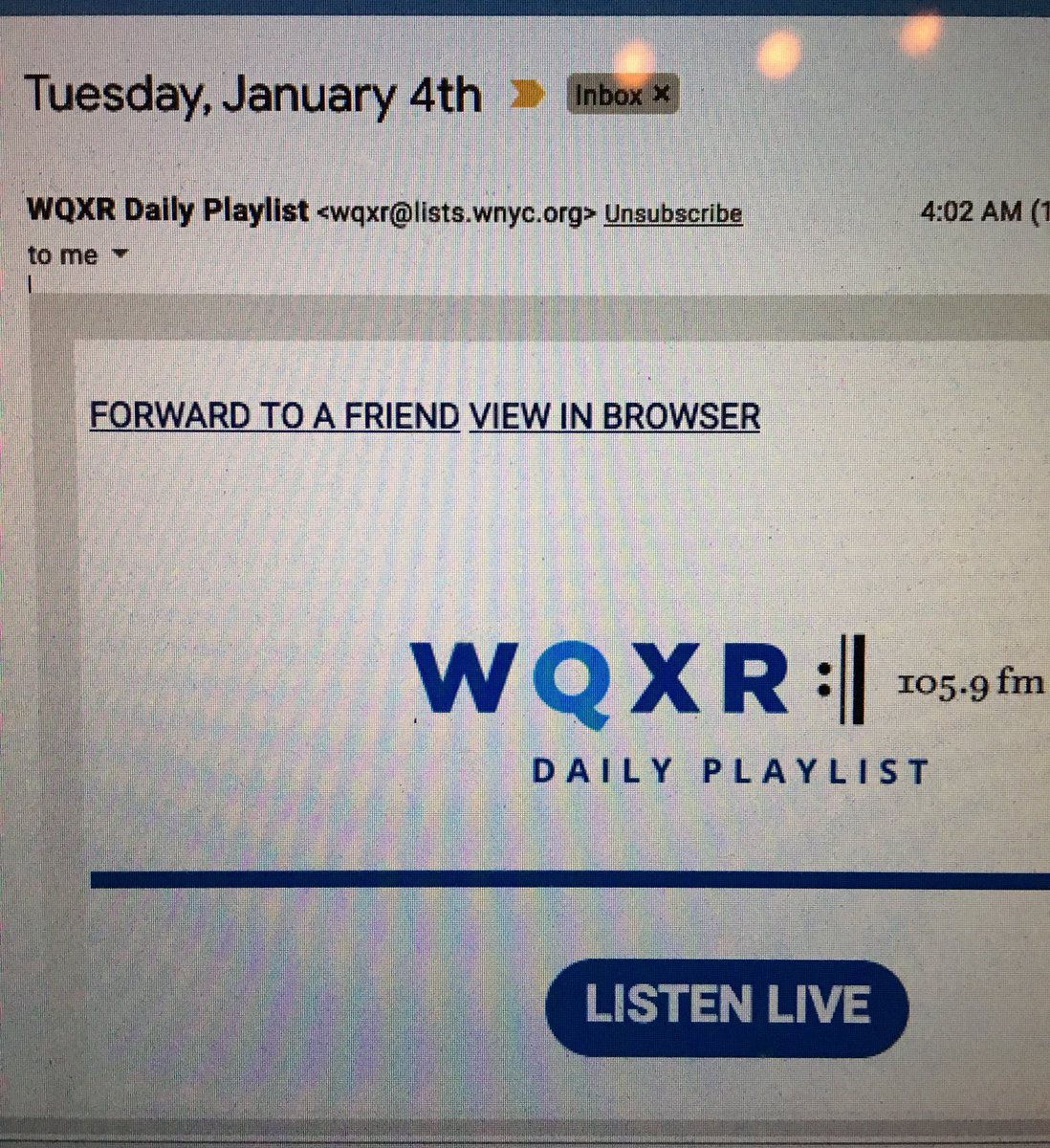 Excited that my piece Rose Moon will air on Evenings with Terrance McKnight this evening on WQXR.org!@mcknight3000