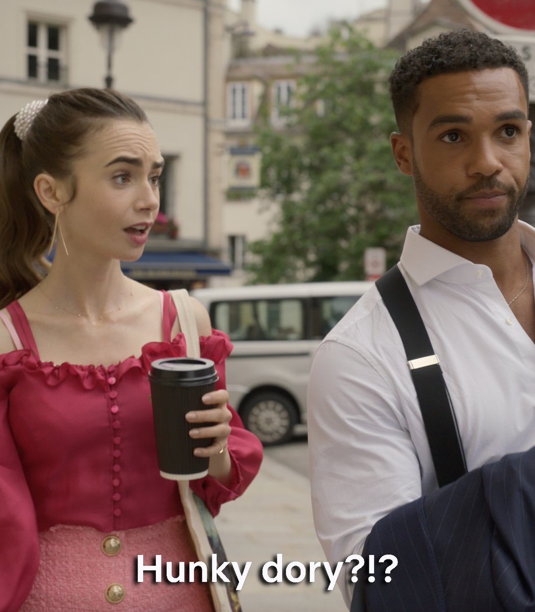 netflix's tweet photo. Emily is right there with you, @KathyHilton https://t.co/WQ6W8tdvq7