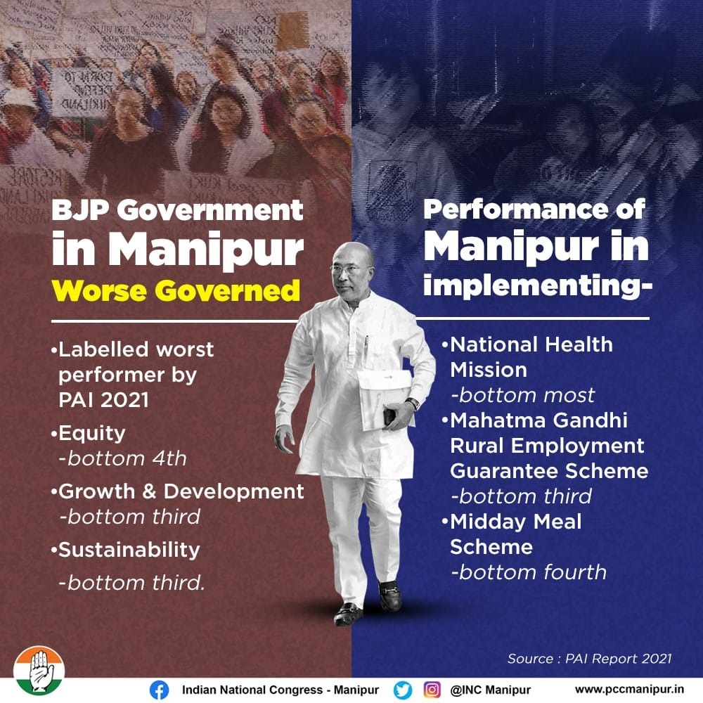 CongressMykkudy's tweet photo. #ManipurRejectsModi https://t.co/UMa9AkzmZH