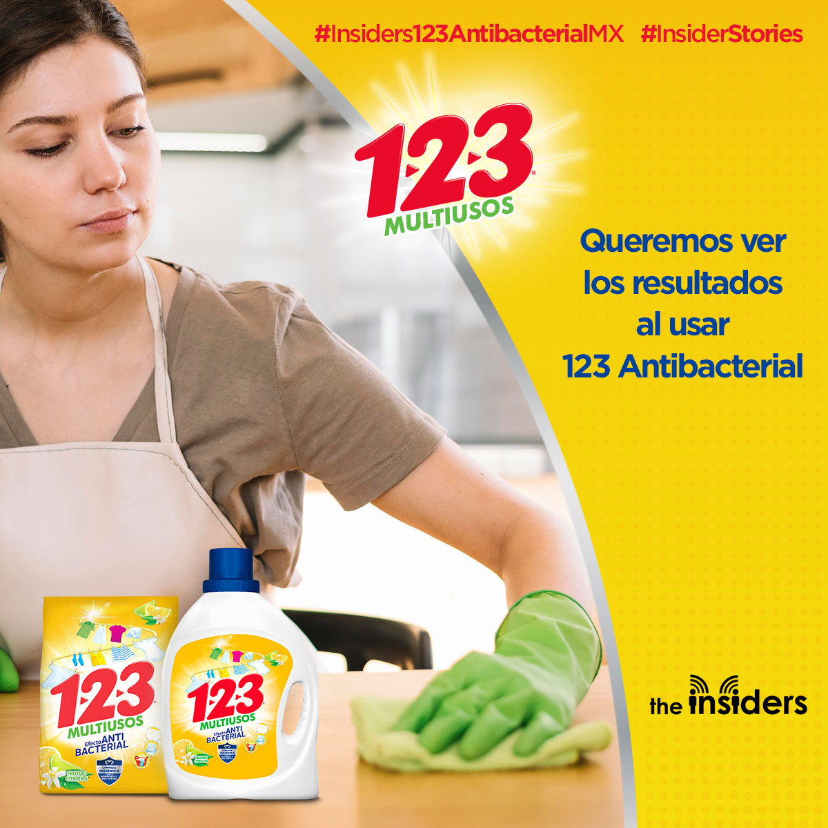 ¡Atención Insiders de México🇲🇽! Recuerden realizar su reseña en el módulo Mi Testimonio, cuéntennos toda la experiencia que han tenido al usar su #123Antibacterial. 😃👌

Expresen lo que quieran, queremos saberlo todo. 👉💻
 
#Insiders123AntibacterialMX #InsiderStories