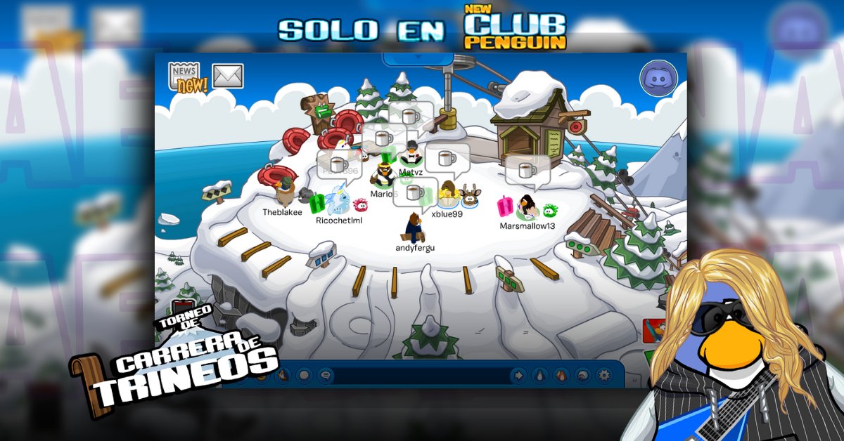 NAE_cp's tweet photo. Hoy en NAE, se disputó un gran Torneo de Carrera de Trineos hosteado por XBlue. En donde los participantes demostraron sus habilidades bajando la Montaña.❄️ ¡Muchas felicidades a Jazmín por haber sido la ganadora de este torneo! Y muchas gracias a todos por su asistencia. 🐧💜 https://t.co/RXOPS0xiWE