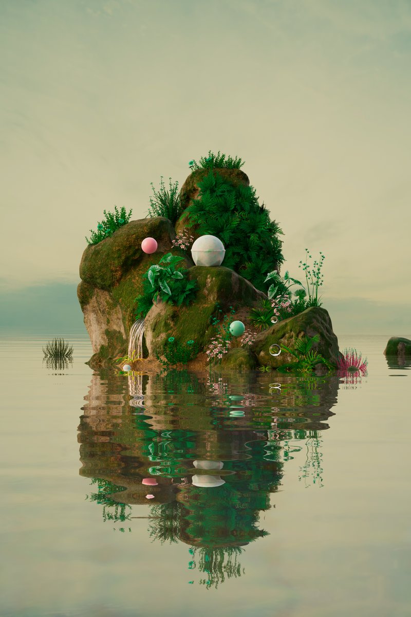 lushcosmetics's tweet image. 🏞️ Embrace the cottage-core aesthetic and sink into the pastel green waters with Lakes Bath Bomb. For a gentle and serene escape: bit.ly/31pPb42