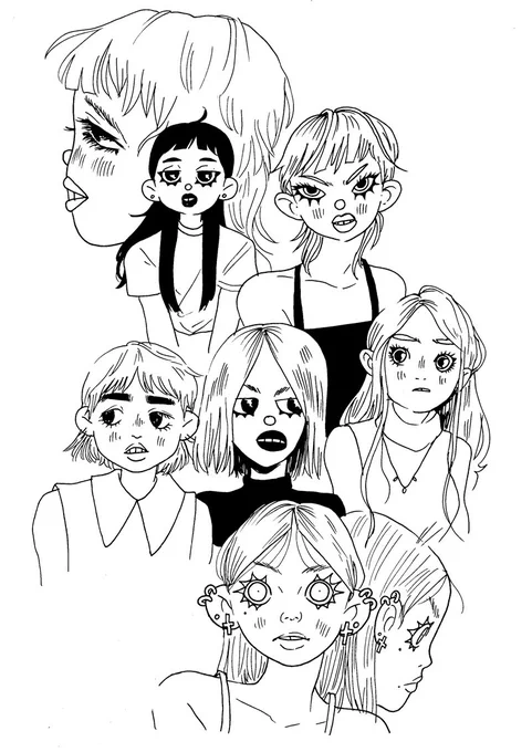 some patreon drawings hi 