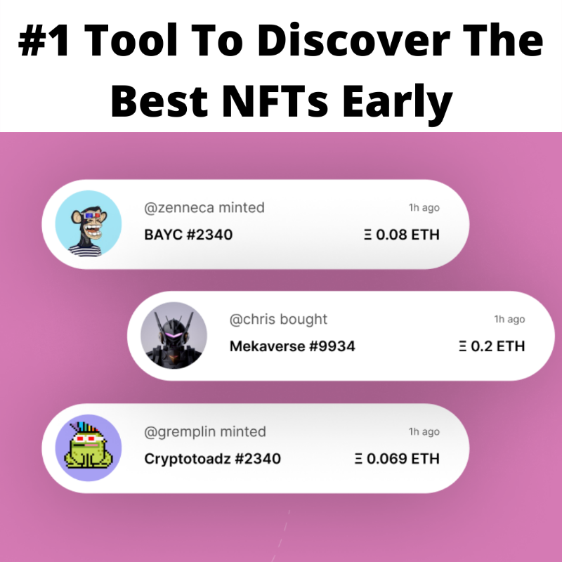 KeakNFT's tweet photo. How to use notifications to discover the best projects early 🔥

1. Choose wallets to follow 
2. Get notified in real-time when one of those wallets mints something new
3. See the most tracked wallets by the community

+ Use our custom-built filters to fight off spam mints.