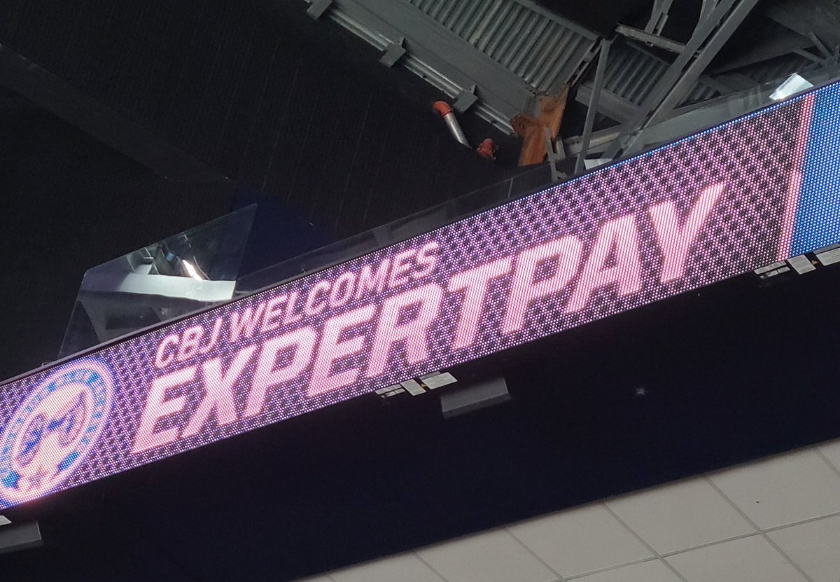 ckerbler's tweet photo. ExpertPay celebrating Conduent Founders day with the Blue Jackets #CBJ #proudtobeconduent https://t.co/shEapA5KoB