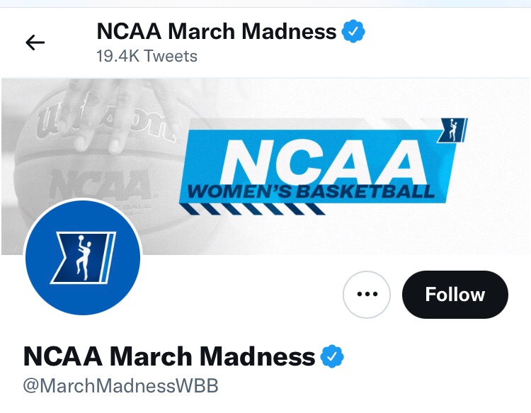 Bachscore's tweet photo. Today, 10 months after @WSJSports reported that the NCAA had withheld the use of ‘March Madness’ from the women’s tournament without legal reason, the NCAA created MM Twitter accounts for men and women:
@MarchMadnessMBB @MarchMadnessWBB https://t.co/qWIjYBPKf6