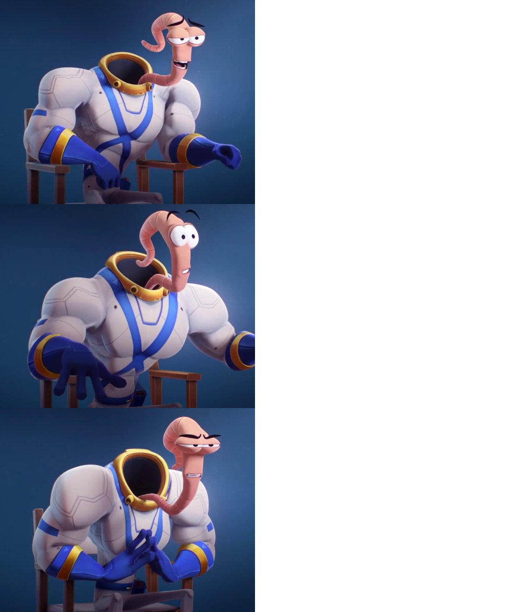 AlltheDirtonJim's tweet photo. For you meme folks out there...

Go have fun with these!

#EarthwormJimIsBack #BeyondTheGroovy #memes https://t.co/bRgrPuAos8