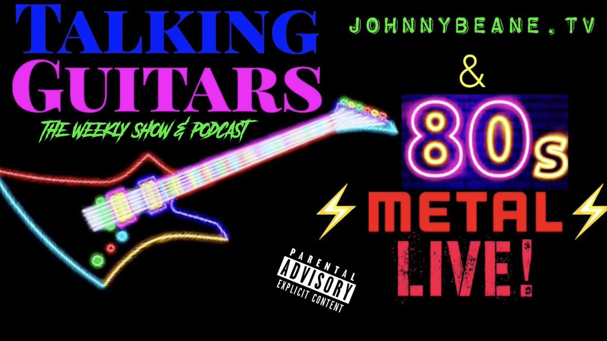 johnnybeane's tweet photo. Join us at 8 PM Eastern tonight for Talking Guitars & 80โs Metal LIVE! 1/4/22 https://t.co/WPLHyfgdCk via #YouTubeRocks @JMankuta @neanderpaul #ZimmsGuitars #RockMusicPodcast #EightiesMetal #JohnnybeaneTV https://t.co/FUs32u7Z3z
