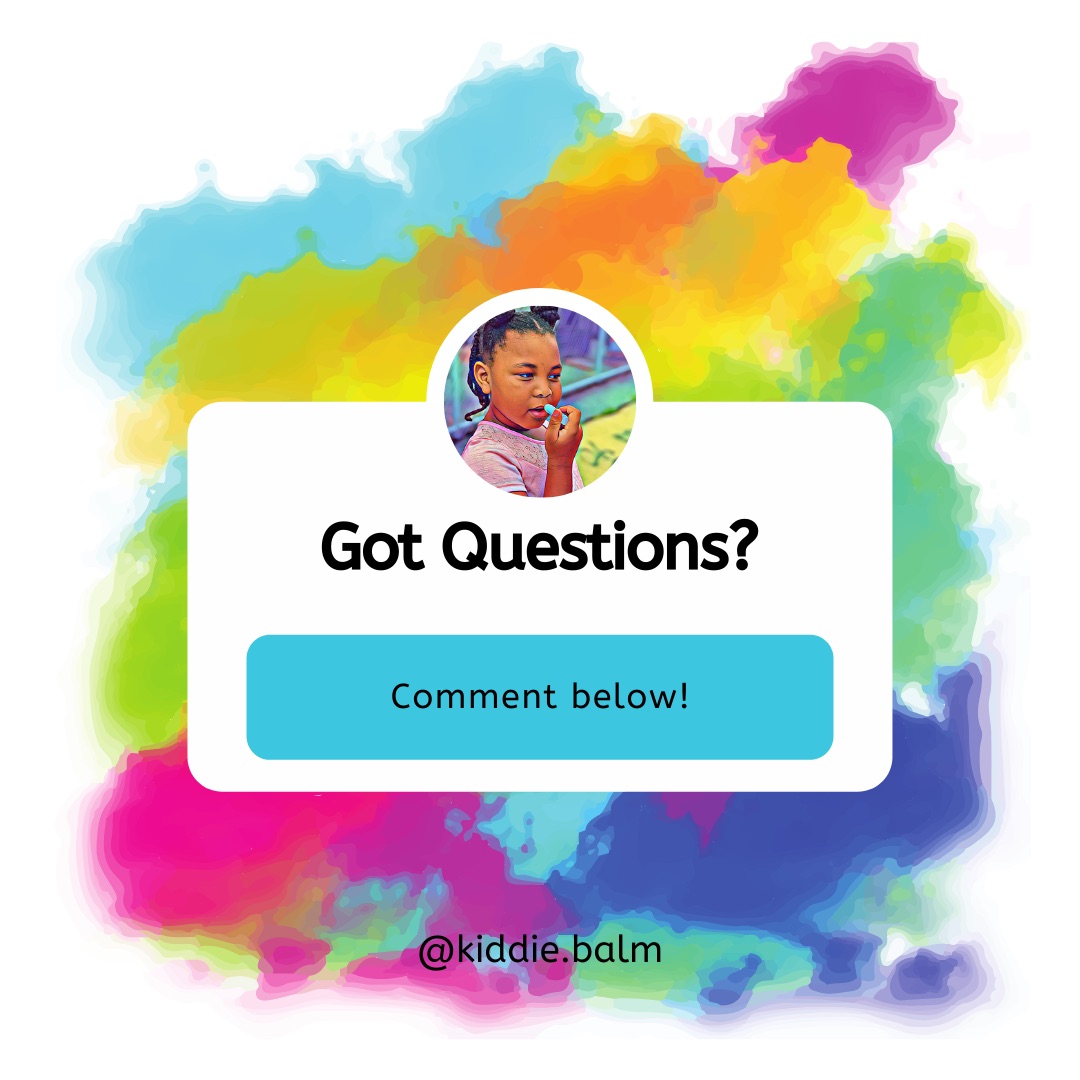 KiddieBalm's tweet photo. You’ve got questions and we’ve got answers! Drop your questions in our comments below!

#kiddiebalm #faq #gotquestions #kidboss https://t.co/LDdxcE4Mjn