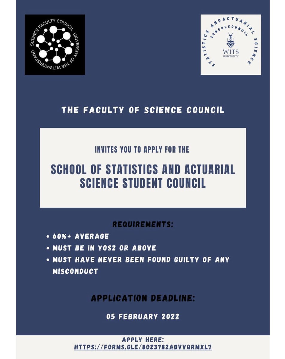 Calling all qualifying statistics and actuarial science students. Your school needs you !! Here’s your chance to represent students within your school.