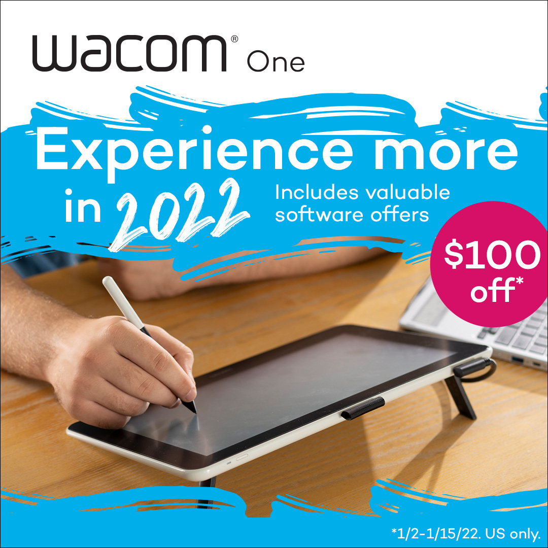 #WacomSale Alert 🚨 
Add a twist to your visual thinking with Wacom One! 
Save $100 USD on #WacomOne through January 15! 
Shop now: bit.ly/3ztGn9R
*US Only