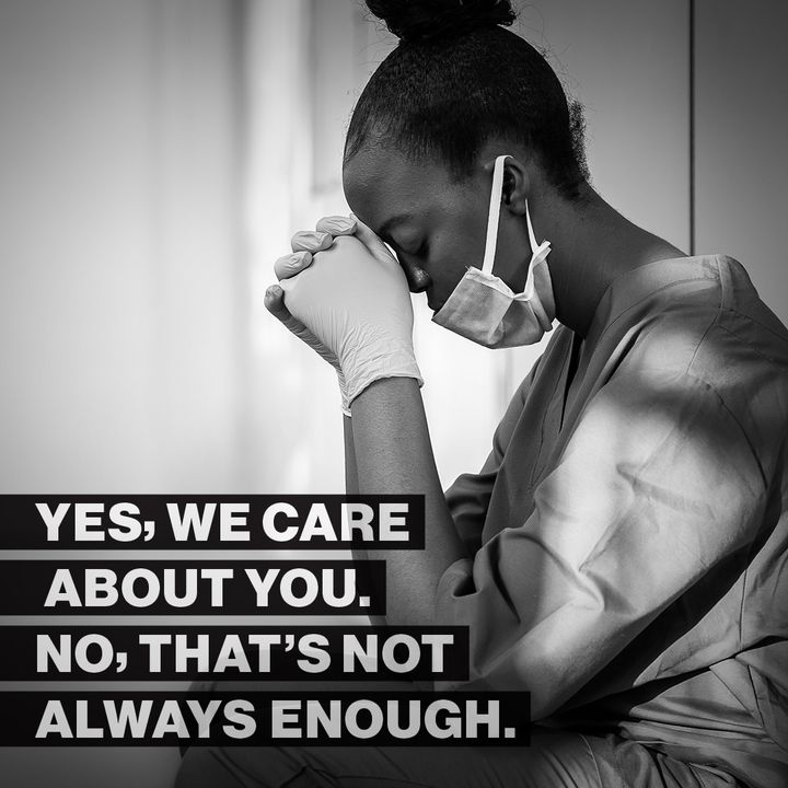 We’re almost two years into the pandemic and compassion, expertise and
modern medicine are simply not enough. We need your help. Get vaccinated. Get boosted. Get tested. Get masked.  bit.ly/3FLJzjK