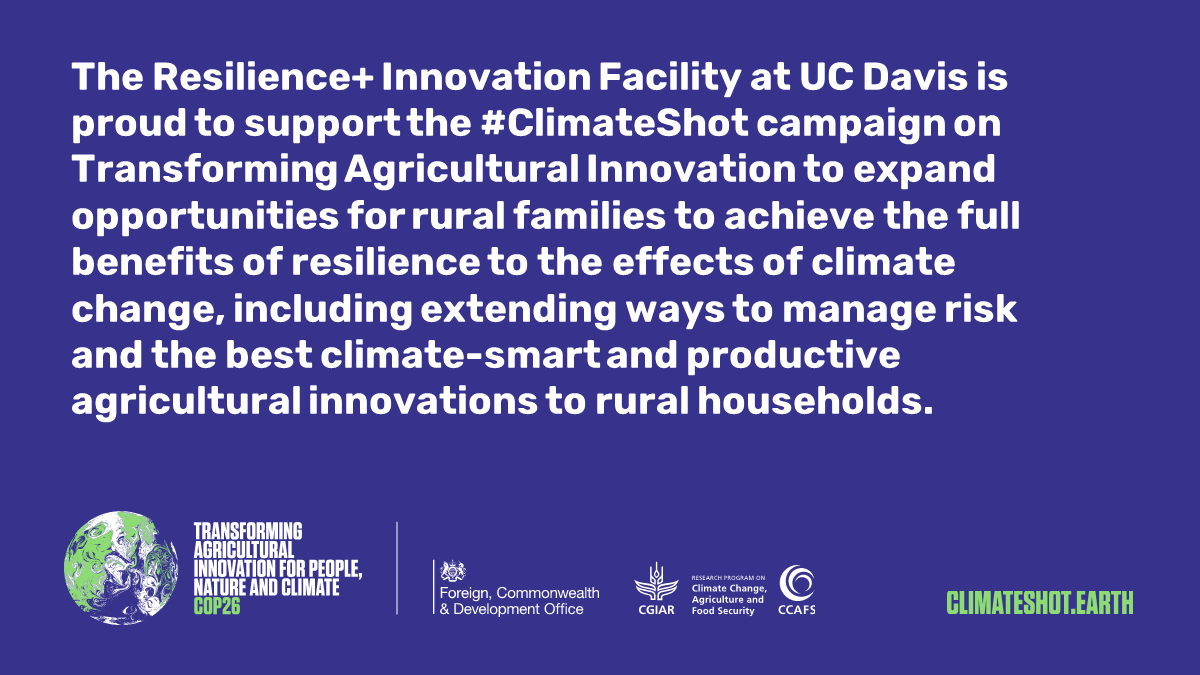 We are proud to join #ClimateShot allies seeking to close the innovation gap in #agriculture with new technologies and methods of producing food which protect nature.
climateshot.earth/resilience-inn…