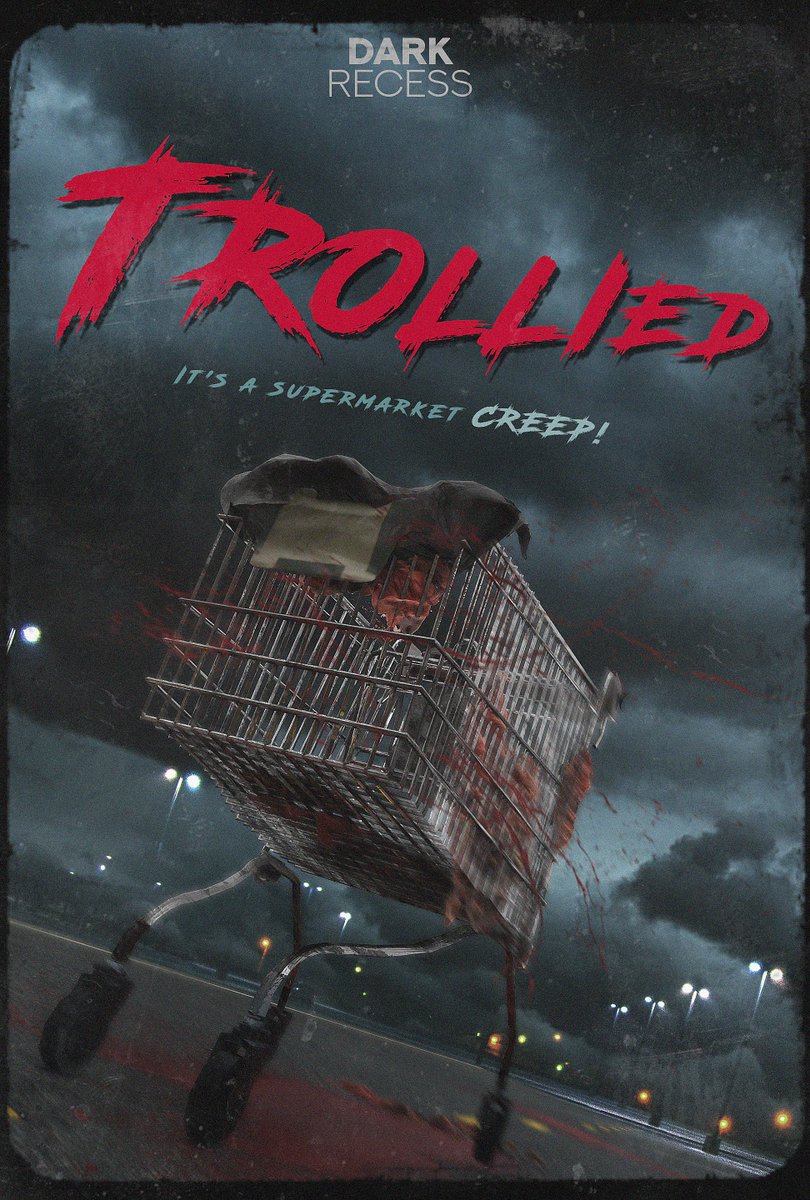 DarkRecessMedia's tweet photo. If you're a fan of horror movies featuring inhuman marauders, such as the homicidal tyre from Rubber, the slayer car from Christine or even the killer sofa from Killer Sofa, you're going to love getting #Trollied!

It coming soon... https://t.co/AjIdLLczPj