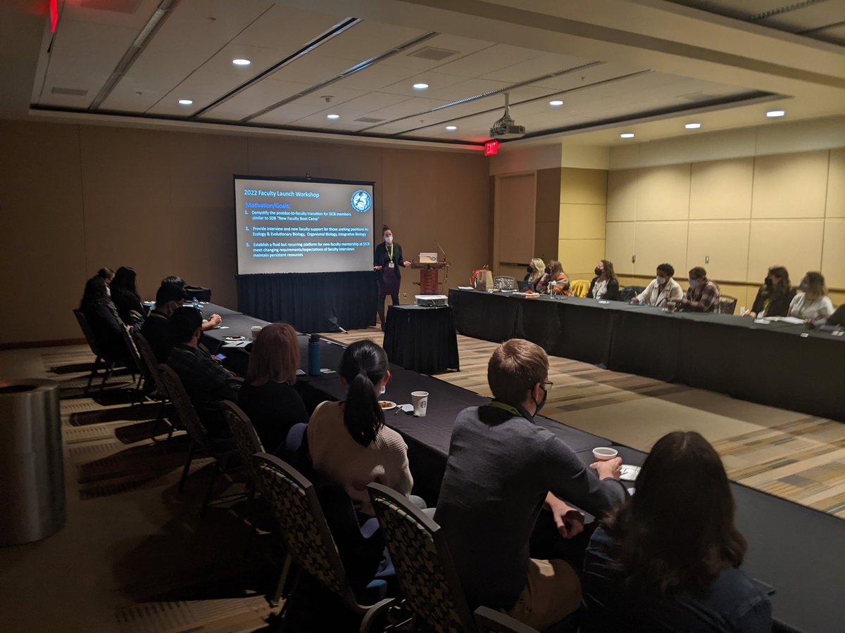 Thomas Sanger (@thsanger) on Twitter photo There is a great turnout for SICB's Faculty Launch Workshop, hosted by faculty members from across the spectrum of career stages. <a href="/BabonisLeslie/">Leslie S. Babonis</a> <a href="/DeirdreLyonsPhD/">Deirdre Lyons</a> <a href="/EvoDevoDiva/">Dr. Billie J. Swalla 🧬</a> There is a great turnout for SICB's Faculty Launch Workshop, hosted by faculty members from across the spectrum of career stages. <a href="/BabonisLeslie/">Leslie S. Babonis</a> <a href="/DeirdreLyonsPhD/">Deirdre Lyons</a> <a href="/EvoDevoDiva/">Dr. Billie J. Swalla 🧬</a>