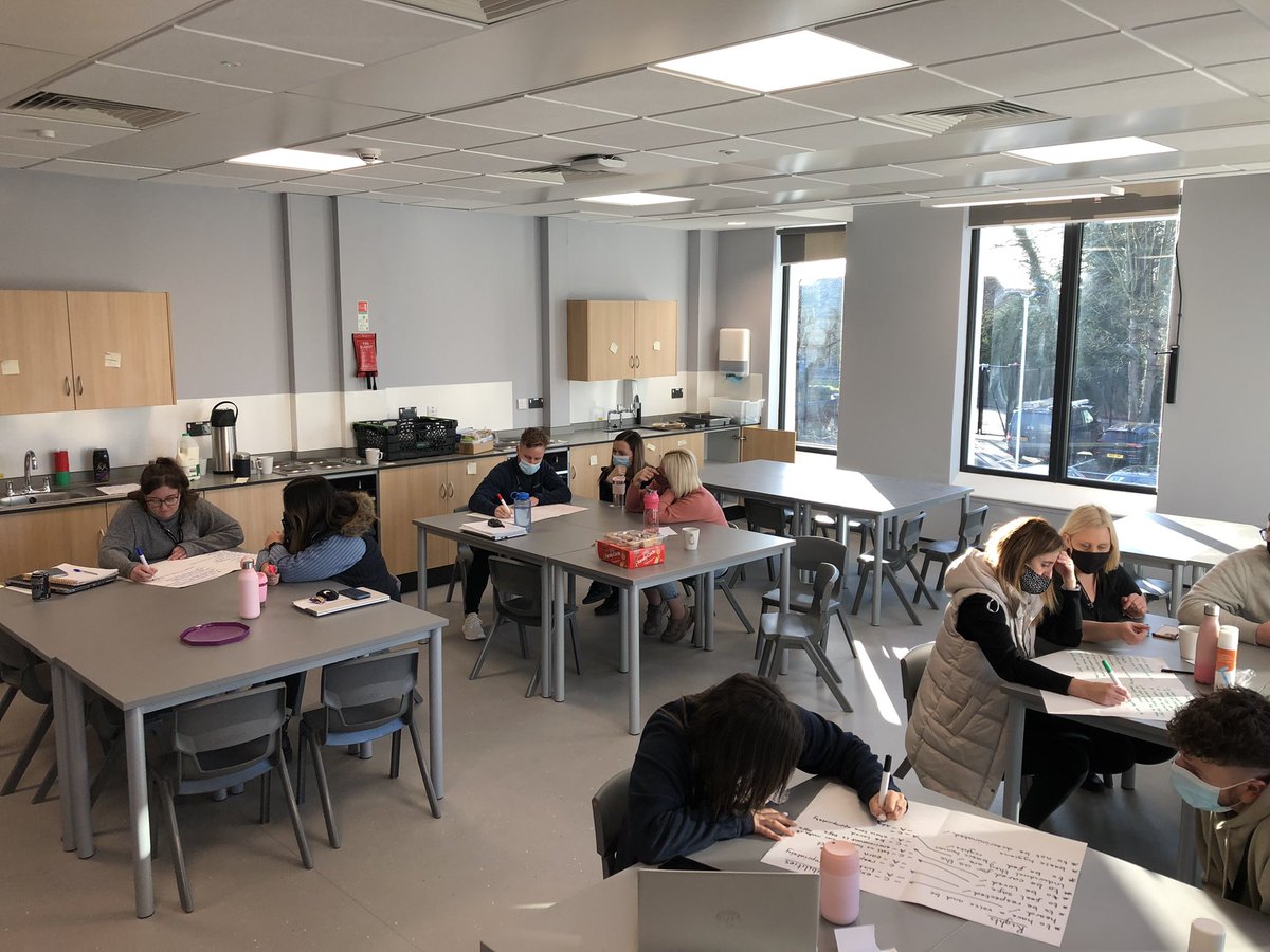 LauraAnneHarkin's tweet photo. Staff training at @Euler_Academy getting ready to welcome our pupils back tomorrow into our new building https://t.co/LpToPeNRWG