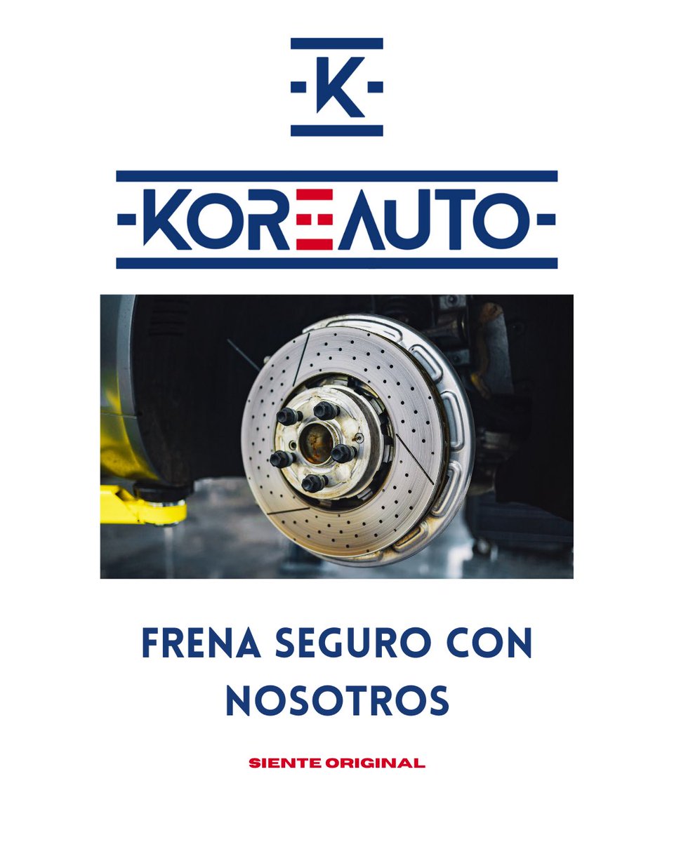 koreauto_ec's tweet photo. No te olvides de chequear tus discos de freno en #koreauto lo tenemos para tu #kia y #hyundai. https://t.co/8IrsQhoy4s