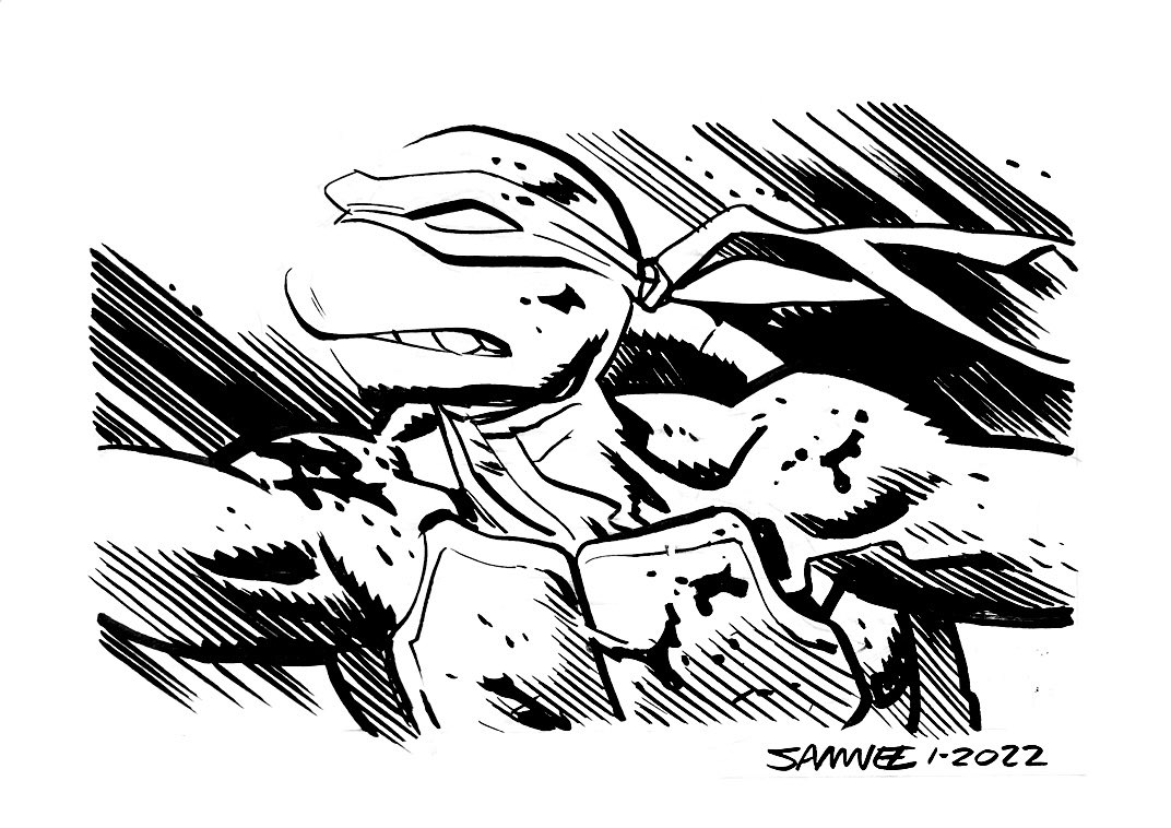 Getting back into doing warmups after the holidays- but I didn't know what to start with. 
Ninjas? Mutants? 
🐢TEENAGE MUTANT NINJA TURTLES!!!🍕 