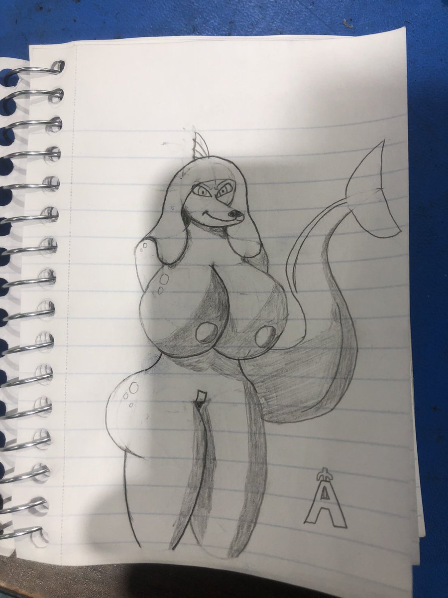MargaretRoseBMA's tweet photo. The ‘too spicy for main’ drawing. A rather nice water dog, right? https://t.co/vTsS9oKZp4