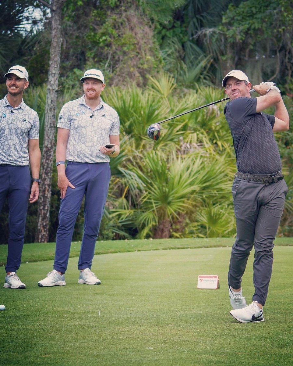 FlightScopeGolf's tweet image. A few of the world’s best took our FlightScope Mevo+ to the course ⛳️ 

(📸: @Meandmygolf) 
#PerformanceDataYouCanTrust
#FlightScopeMevoPlus