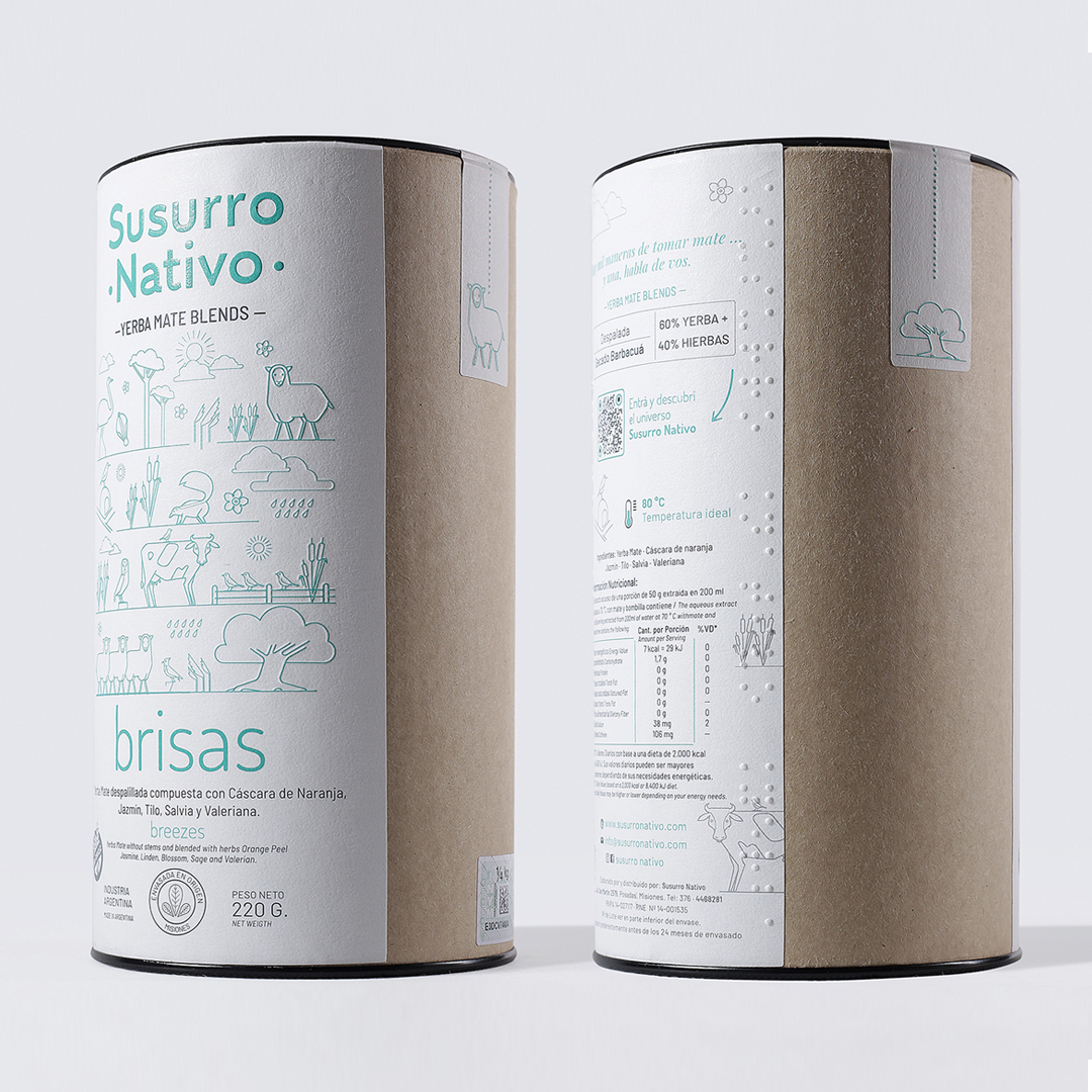 🙌#DíaMundialdelBraile
En el pack de yerba mate Susurro Nativo incluimos descripciones en #braile. Permite a las personas con discapacidad visual, conocer el producto y sumar un granito de arena en transmitir su importancia como medio de comunicación para millones de personas.