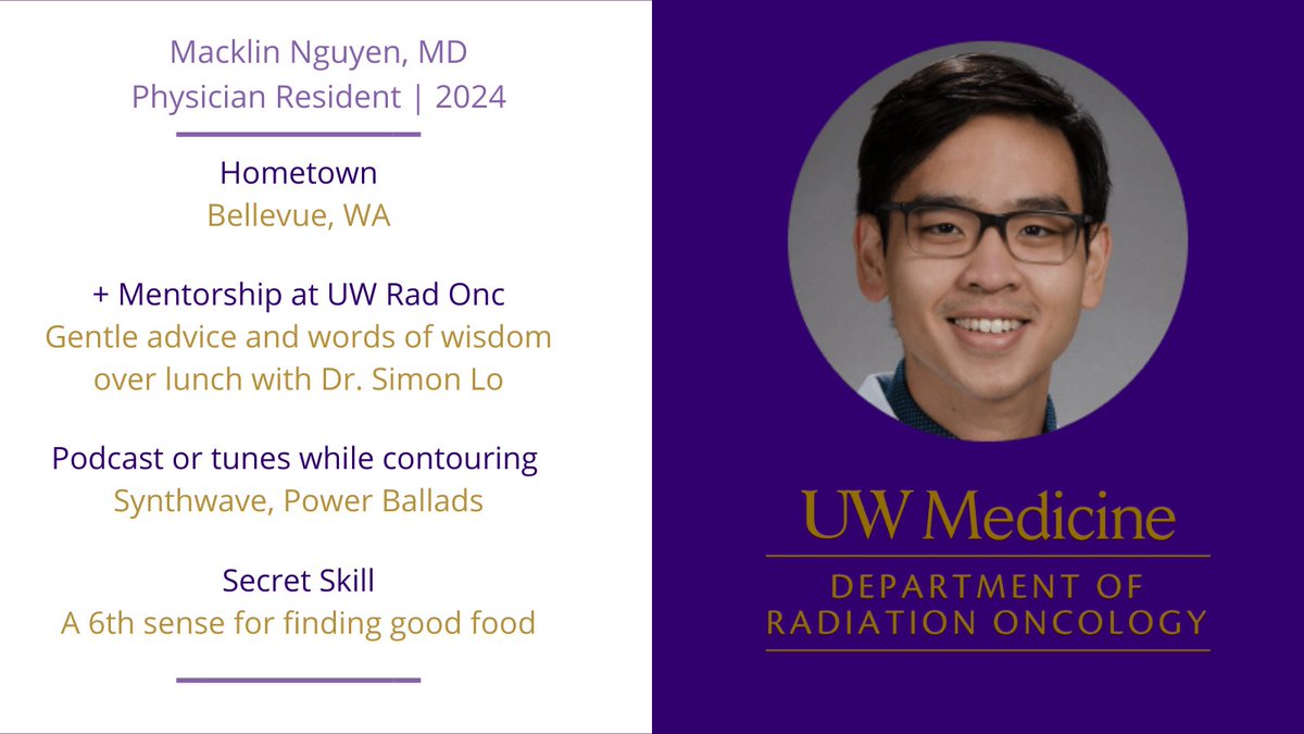 University of Washington Radiation Oncology tweet media