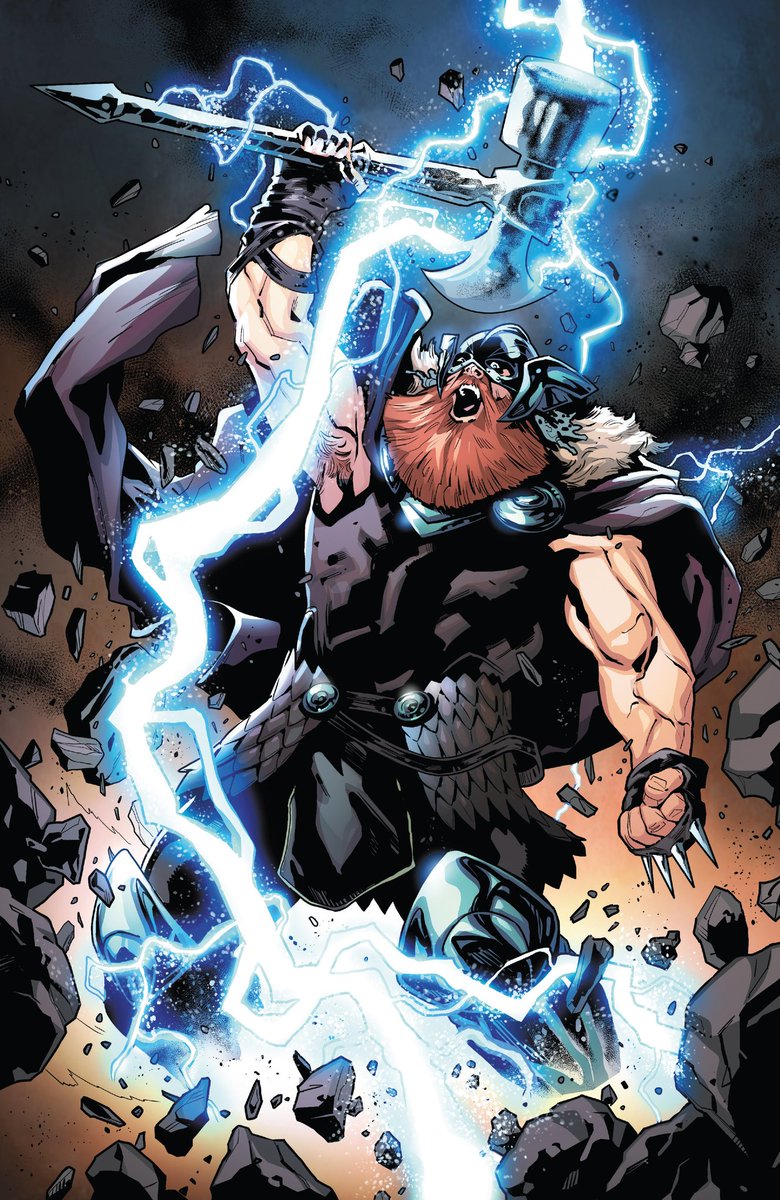 He had ravens too?? Nah Herald of Thunder Thor or Cosmic Thor was no cap BEST Thor. Him & Unworthy Thor with Ultimate Mjolnir & War Thor were so fucking lit https://t.co/aAJ0yTmGSi