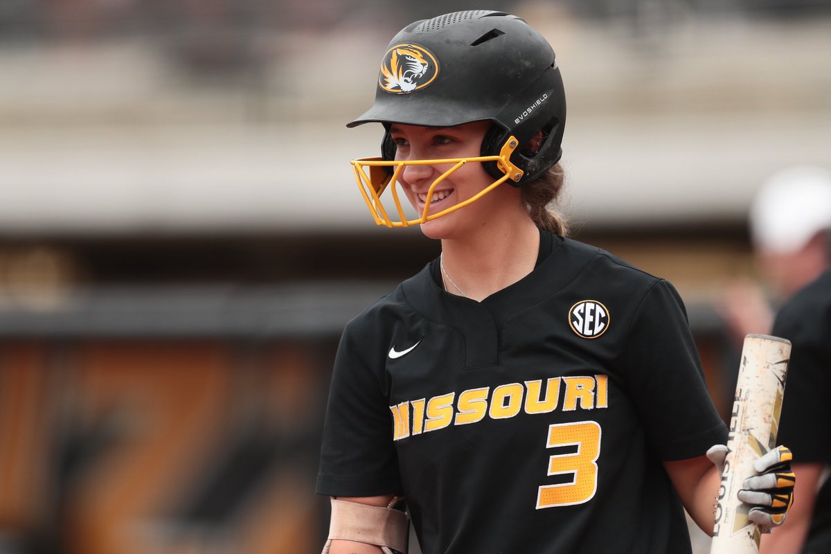 Smiling because softball season is almost here!

#OwnIt🐯🥎