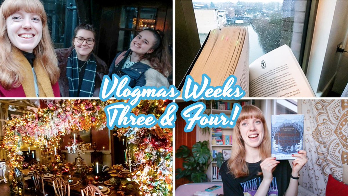 ✨New Video✨

My final vlogmas video of 2021- Including:

🎄Christmas in York
🎄Winter wonderland
🎄Finally meeting <a href="/ciarascorner/">Ciara Gonzalez</a> (&amp; <a href="/vanillamoonx/">jodie🎧</a> 😉☺️)
🎄Waterstones book haul
🎄Completing my Goodreads goal &amp; more!

✨youtu.be/xkGw2uhEO2g✨