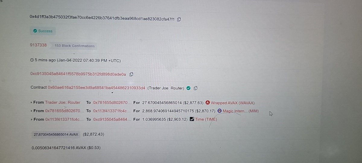 onurtezic's tweet photo. @huliu914981071 @robert_bezjak @Arvalex_Protoco Ok some of those accounts bought some other tokens from trader joe :) https://t.co/JvIoROOgeo