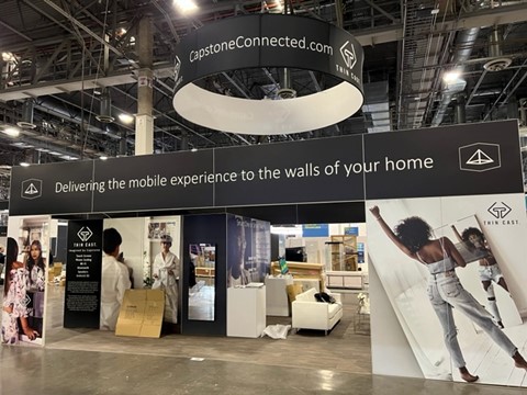 CAPC_Capstone's tweet photo. Sneak peak at Capstone's booth graphics. Keep your 👀's peeled for "live" pictures from the show. #CapstoneConnected #CapstoneThinCast #CES2022 #Booth52943 https://t.co/Q6oguEf6KR