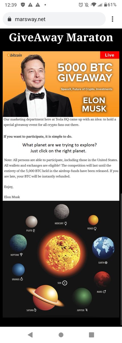 MuizzM2's tweet photo. Is this real or scam?? @elonmusk https://t.co/tJeK1vw2Ej