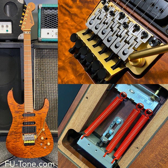 FU_Tone's tweet photo. https://t.co/34FeWpV7Jk On The Bench Today- This Jackson PC-1 getting the full “Phil Treatment” is just a pure time machine! #futone #jacksonguitars #jacksonpc1 #philcollen #defleppard #guitar #guitarplayer https://t.co/kqvwLUezi5