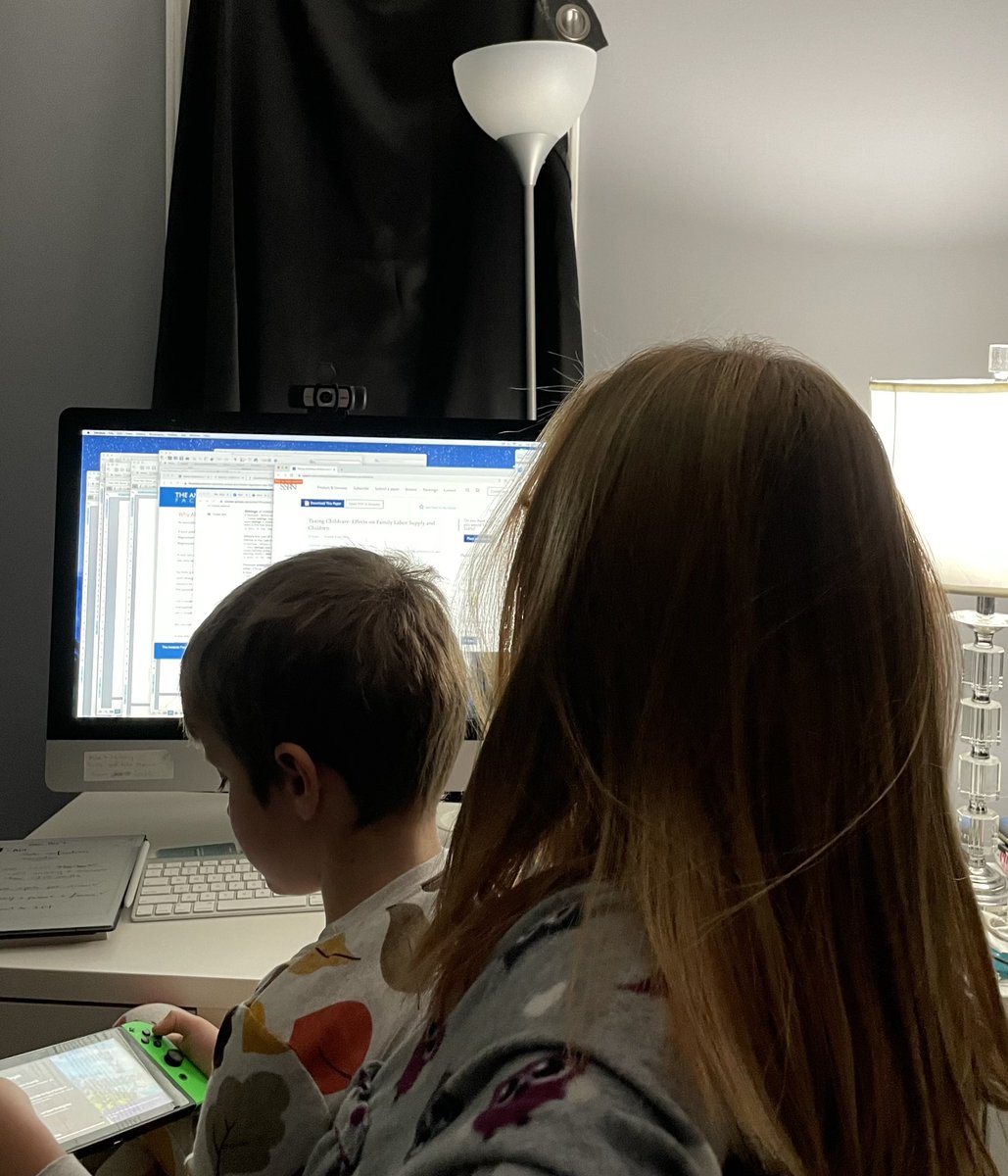 If you're wondering about my plan to balance work and child care