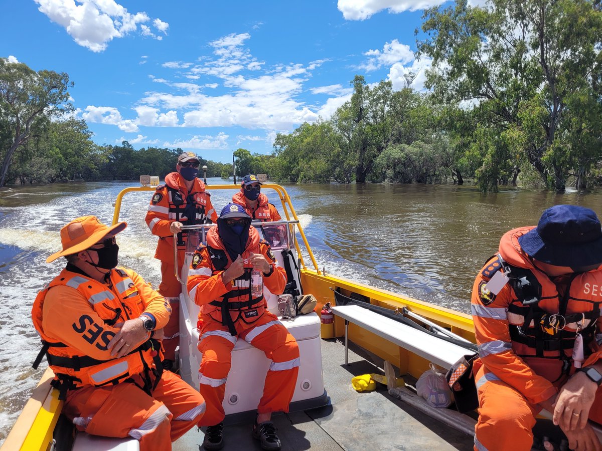QLDSESVA's tweet photo. 🦺 SES NEWS

The QLDSES Flood Boat Rescue team are working through a diverse range of tasks in NSW helping the NSW SES and community.  Great job crew, stay safe!

https://t.co/nzB6C4lqXO
https://t.co/8UE4USUM7j

@QLDSESVA @QldFES 

#qldses #qldsesva #qldfes #ses #sesvolunteers https://t.co/ysLd2LKNGT