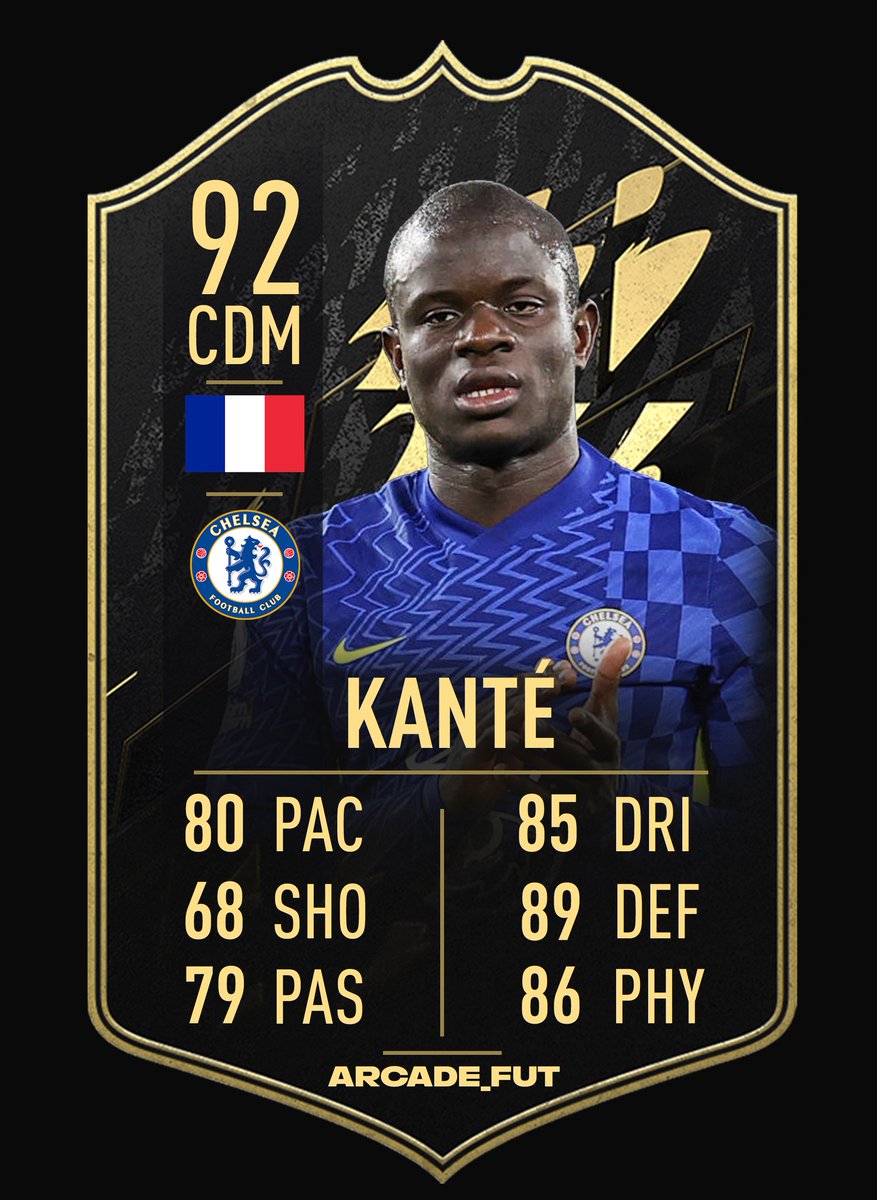 FutArcade's tweet photo. Guess who's back? Dad is back home!👀🥰
The star of tomorrow's TOTW is.... KANTE👀🔥
Here are more names of the totw to celebrate my return home:
Foden✅
Pique✅
Schmeichel✅
Angel Correa ✅
Paulinho (OTW)✅
CR7 is OUT❌
#arcadeisback #leak #fut #fifa22 #news #totw https://t.co/XjCpSdcPEF