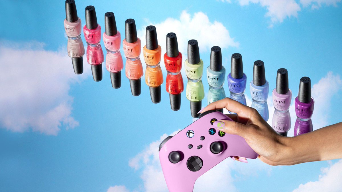 OPI announces Xbox-inspired nail polish that unlocks in-game content theverge.com/2022/1/4/22866…