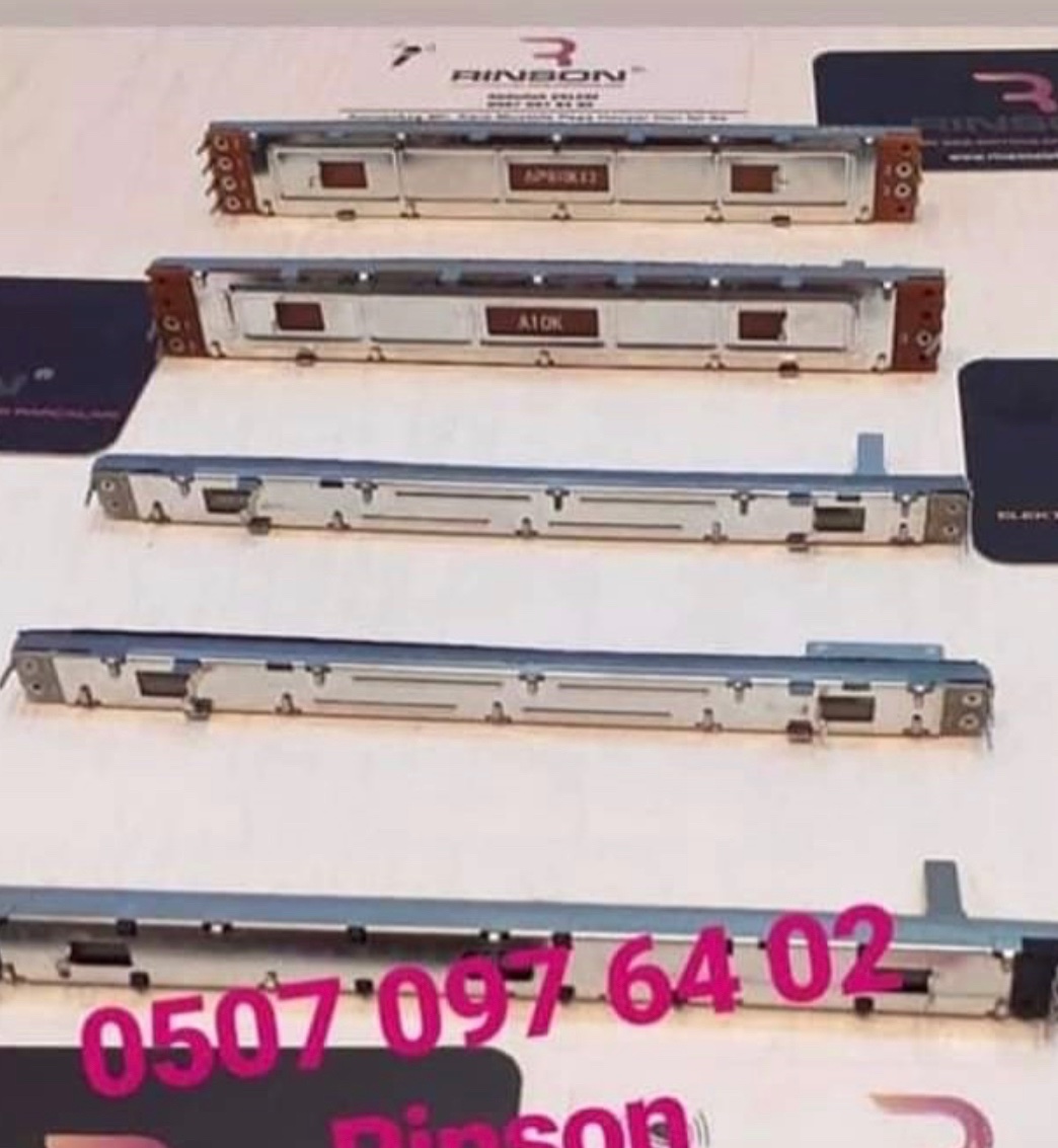 Mixer amfi potları org parçaları rinson elektronik abdullah 0507 097 64 02