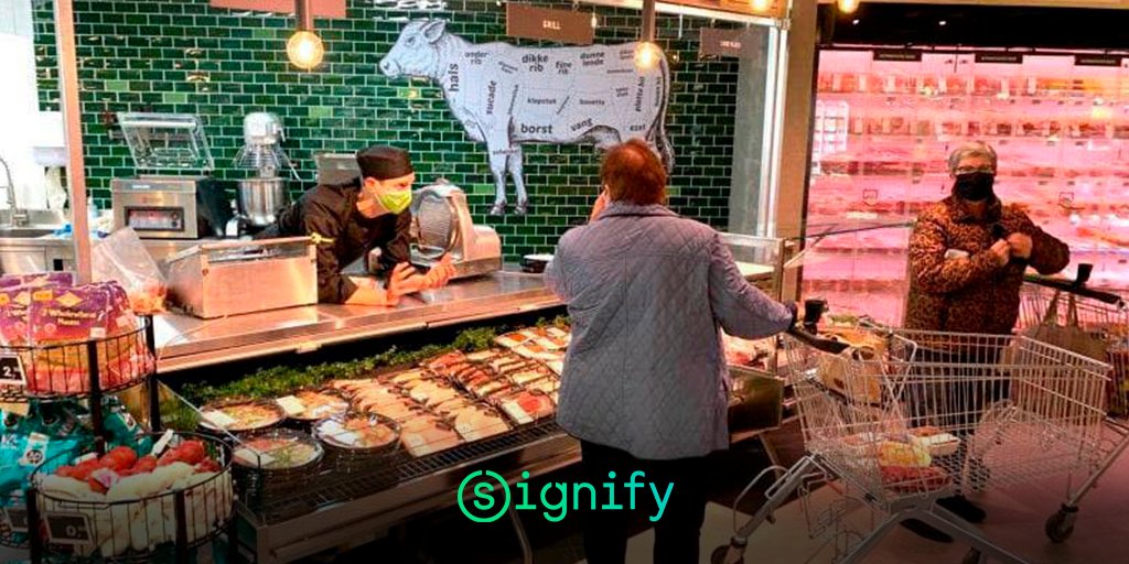 SignifyCAM's tweet image. Las luminarias de #3DPrinting permiten que la experiencia en los supermercados sea más sustentable y memorable en las diferentes áreas de la tienda. 
Conoce más en: signify.co/3JGcoQG

#Signify #Lighting