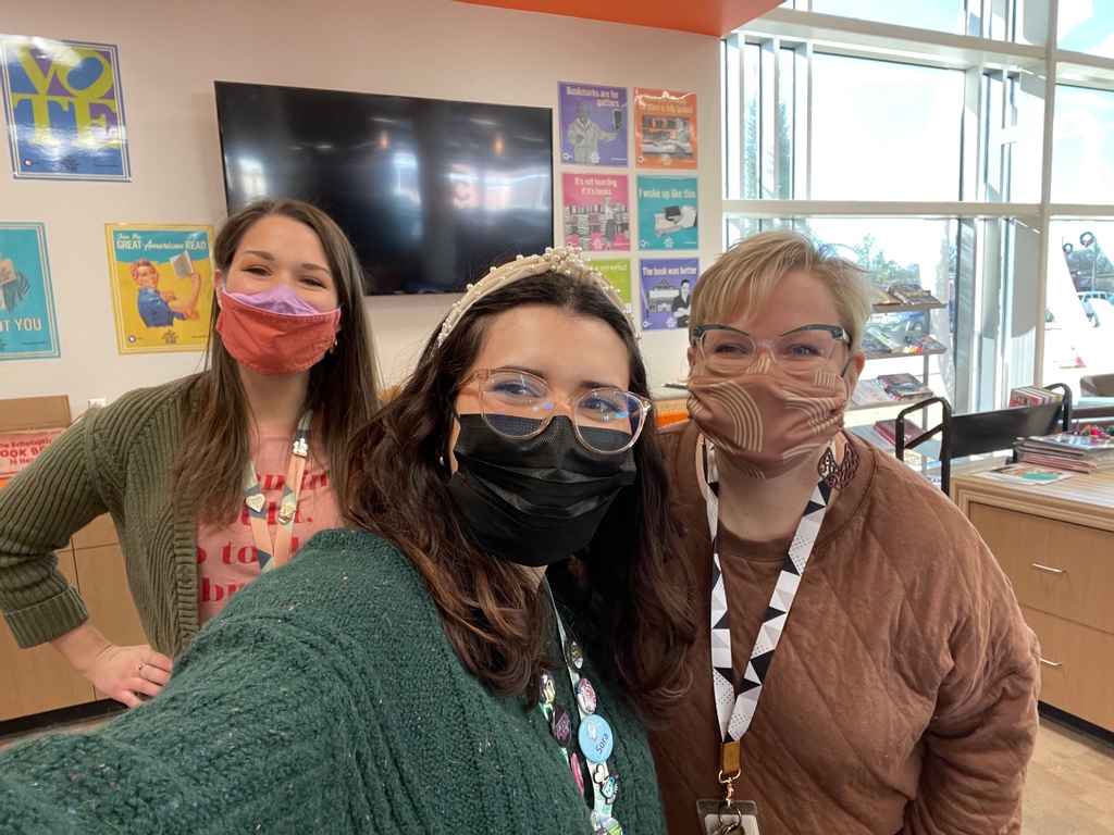 Welcome back! We are so happy to see all of you, stop by the library to say hi!